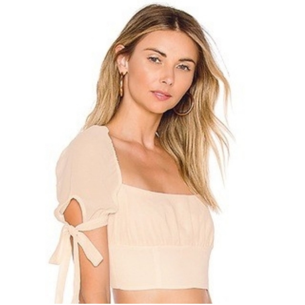 Privacy Please Mona nude crop top XS